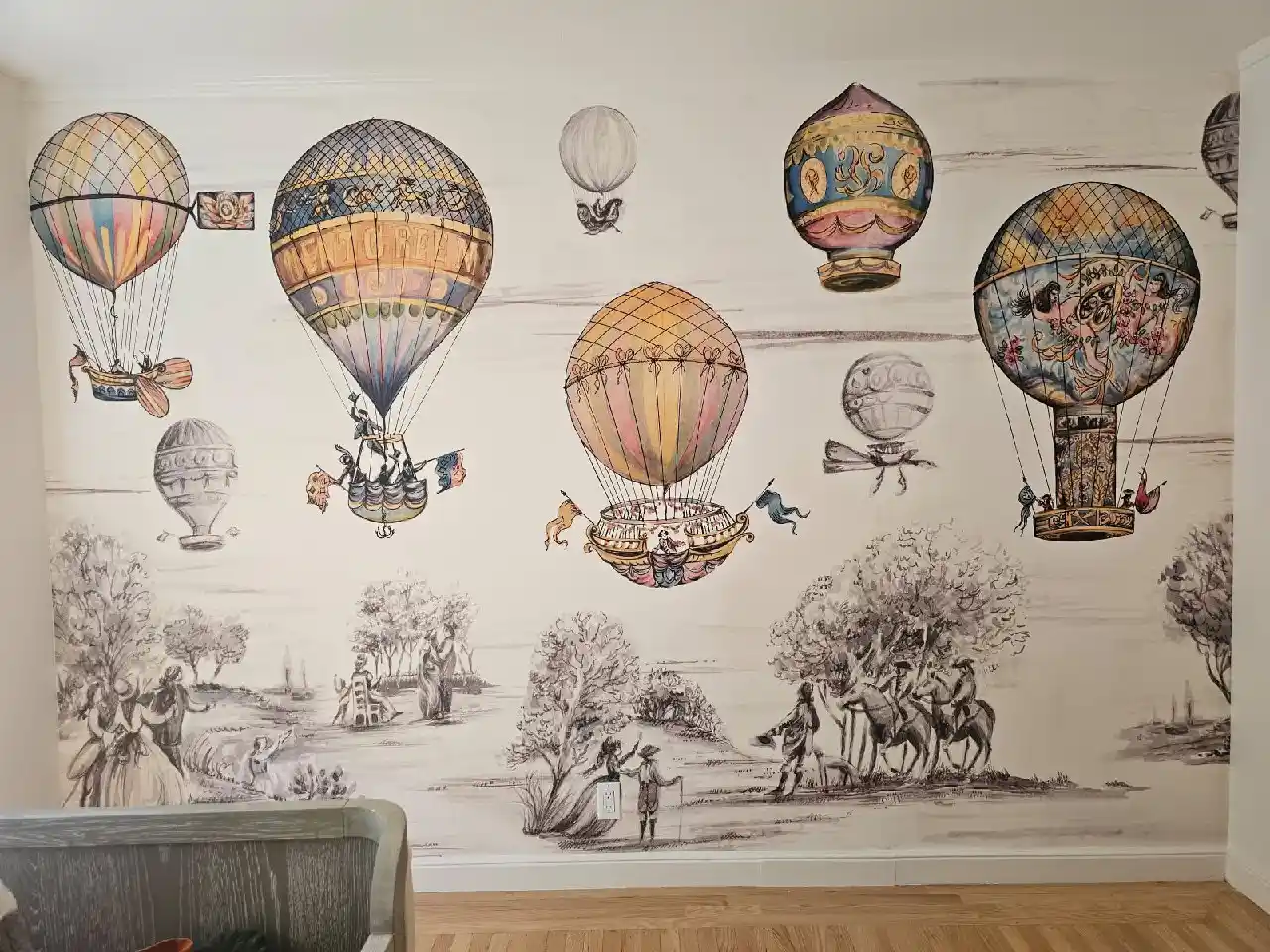 Professional wallpaper installation in Santa Ana, CA